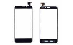Тачскрін (Сенсорне скло) для смартфона Alcatel One Touch Idol S 6035R чорне