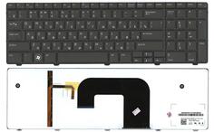 Клавиатура для ноутбука Dell Vostro (3700) Black, Light, RU