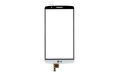 Тачскрін (Сенсорне скло) для смартфона LG G3 D855 чорний с білий