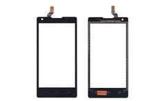 Тачскрін (Сенсорне скло) для смартфона Huawei Ascend G700 чорний