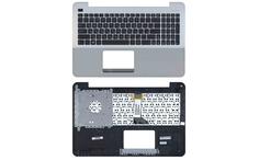 Клавиатура для ноутбука Asus (X555) Black, (Silver TopCase), RU