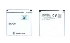 Аккумуляторная батарея для смартфона Sony BA700 Xperia Tipo (ST21i) 3.7V SIlver 1500mAh 4.8Wh