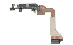 Шлейф разъема питания для смартфона Apple iPhone 4 черный