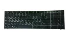 Клавиатура для ноутбука HP Zbook (15U G5) Black с подсветкой (Light) (Silver Frame) RU