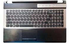 Клавиатура для ноутбука Samsung (RF510) Black, (Silver Frame), (Black TopCase), RU