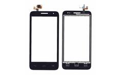 Тачскрін (Сенсорне скло) для смартфона Alcatel POP D5 5038D чорне