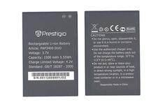Акумуляторна батарея для смартфона Prestigio PAP3400 3400 Multiphon 3.7V Black 1500mAh 5.55Wh