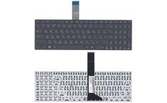 Клавиатура для ноутбука Asus A56, F552, K56, R501, R510, X501, X550, A550, F550, F552, K550, P550, R513, X552, A750, K750, X750 Black, (No Frame), RU (горизонтальный энтер)