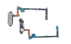 Кнопка HOME в сборе с механизмом и шлейфом для Samsung Galaxy Note 4 N910 золотая