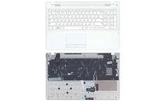 Клавиатура для ноутбука Samsung (370R4E) White, (White TopCase), RU