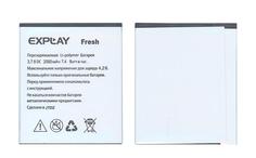 Аккумуляторная батарея для смартфона Explay Fresh 3.7V White 2000mAh 7.4Wh
