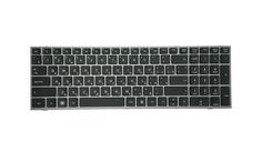 Клавіатура для ноутбука HP ProBook 4540s, 4545s, 4730s  Black, (Gray Frame) RU