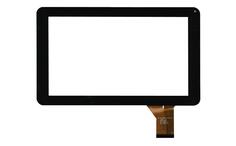 Тачскрін (Сенсорне скло) для планшета DH-0902A1-FPC03-02, Allwinner A13, Allwinner A20, Qtek 9042, China Tab 9, Ployer MOMO9, Freelander PD60/PD50, Tongfang E910 чорний. Розмір: 140 мм х 232 мм