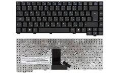 Клавиатура для ноутбука Asus EEE PC (A6R A6 A6M A6Rp A6T A6TC) Black, RU (вертикальный энтер)