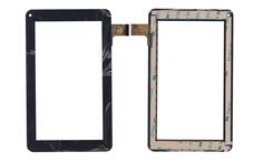 Тачскрін (Сенсорне скло) для планшета Y7Y007(86V), Digma Optima 7.1, Digma Optima 7.6, Assistant AP-711, Explay N1, Mistery MID721, QUMO Altair 71, Moveo FV V2 чорний