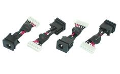 Роз&#039;єм живлення для ноутбука Toshiba QOSMIO F40, F45 з кабелем HY-TO020