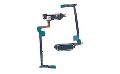 Кнопка HOME в сборе с механизмом и шлейфом для Samsung Galaxy Note 4 N910 черная