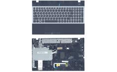 Клавиатура для ноутбука Samsung (300V5A) Black, (Black TopCase), (Grey Frame), RU