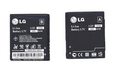 Аккумуляторная батарея для смартфона LG LGIP-570A KP500 Cookie 3.7V Black 900mAh 3.4Wh