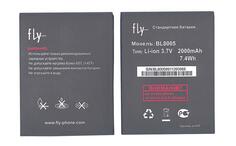 Аккумуляторная батарея для смартфона Fly BL8005 IQ4512 Evo Chic 4 3.7V Black 2000mAh 7.4Wh