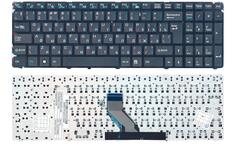 Клавиатура для ноутбука DNS (0157894, 0157896, 0157899, 0157900, 0164780), ECS (MT50, MT50II1, MT50IN) Black, Black Frame RU